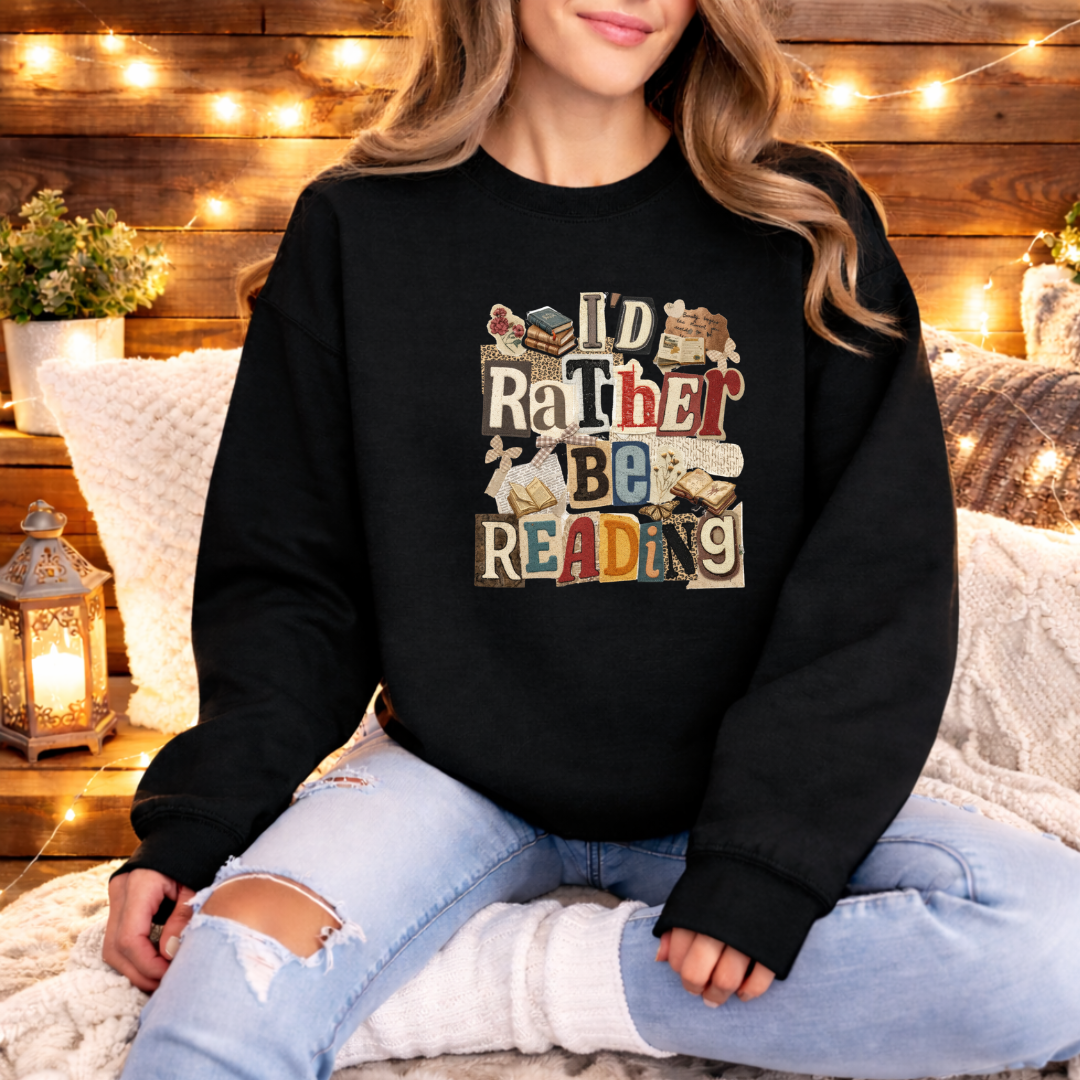 Rather Be Reading Tees/Crewnecks/Hoodies