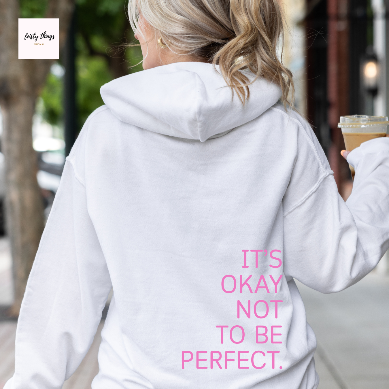 It's Okay Not To Be Perfect Hoodies
