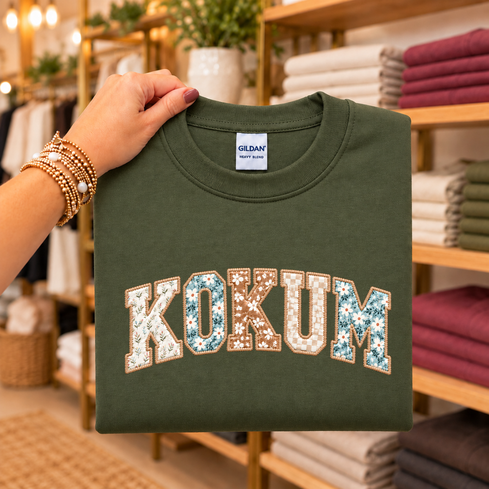KOKUM Faux Patchwork