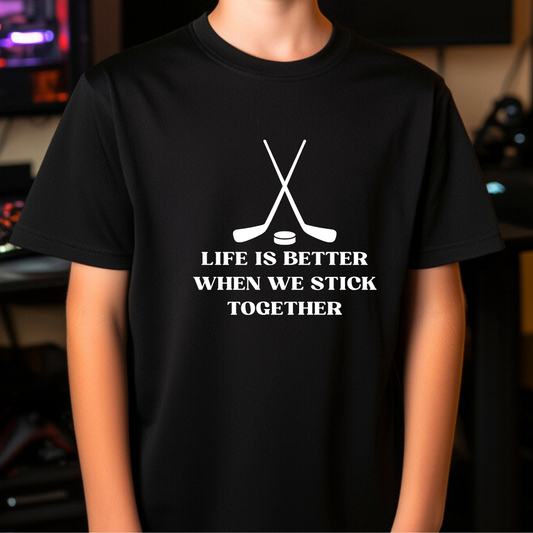 Life Is Better When We Stick Together Kids Tees/Crewnecks