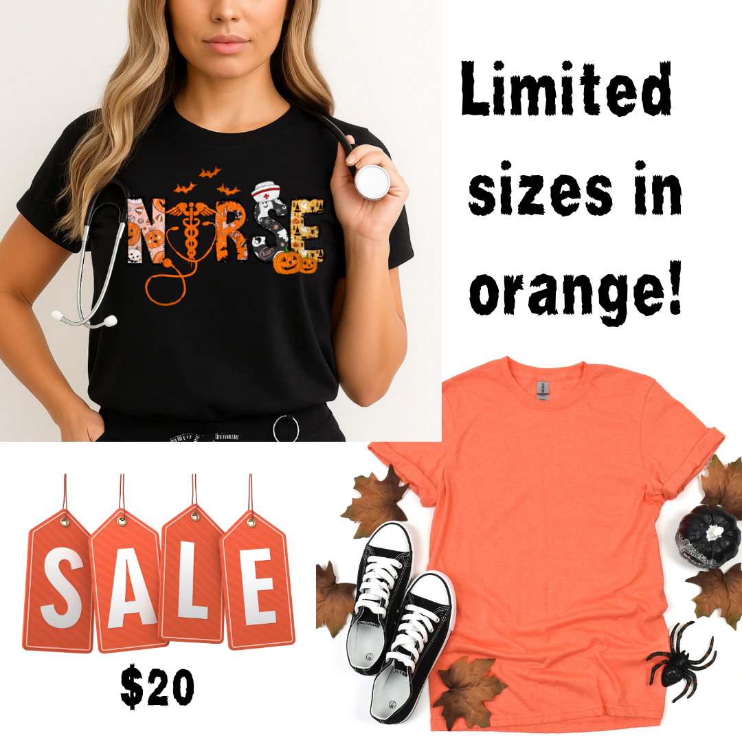 Nurse Halloween Tees/Crewnecks