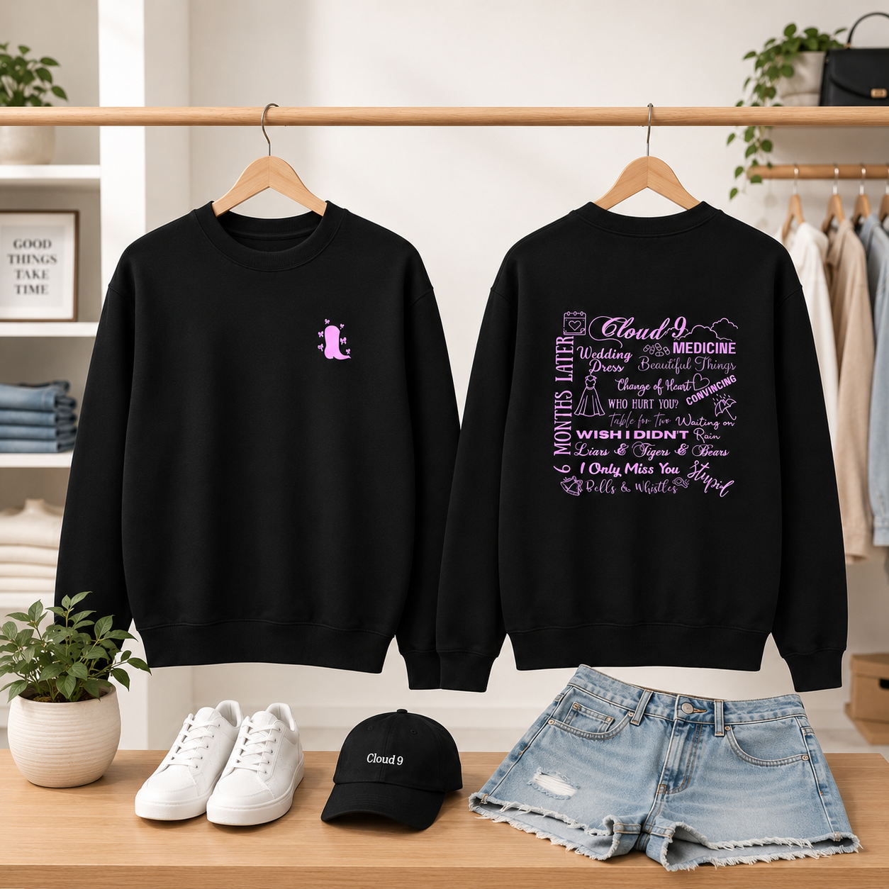 Cloud 9 Crewnecks/Hoodies