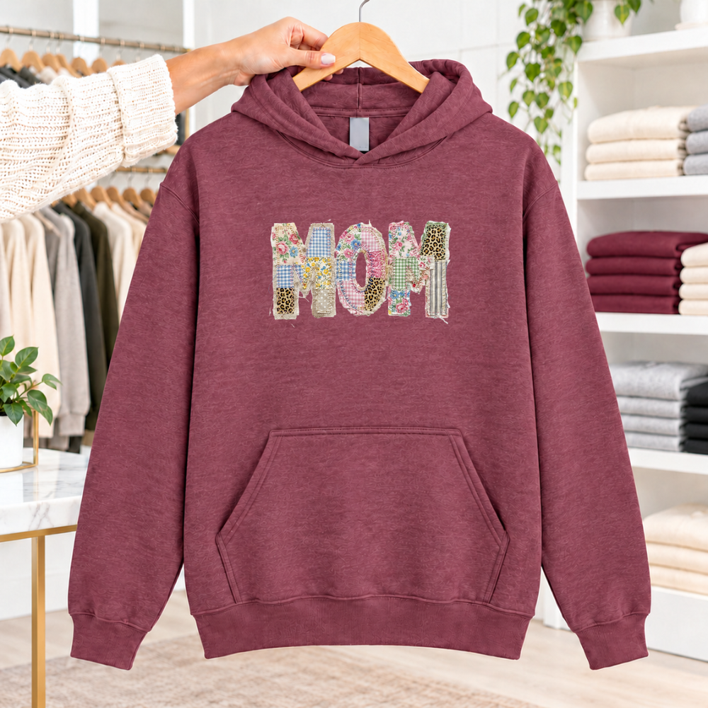 Mom Faux Patchwork