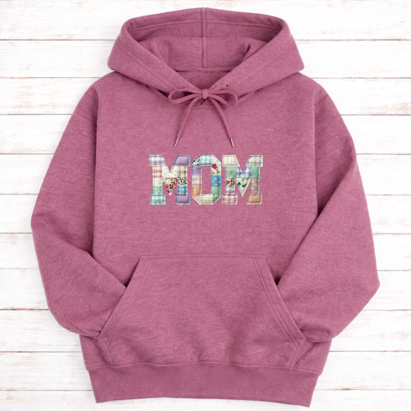 MOM Faux Patchwork Tees/Crewnecks/Hoodies
