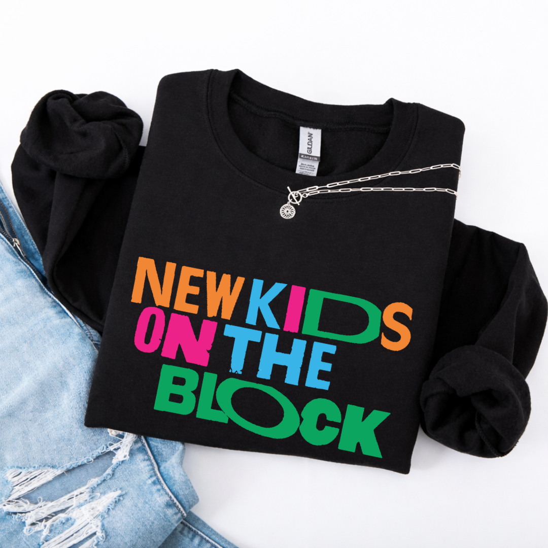 NKOTB Logo Tees/Crewnecks/Hoodies