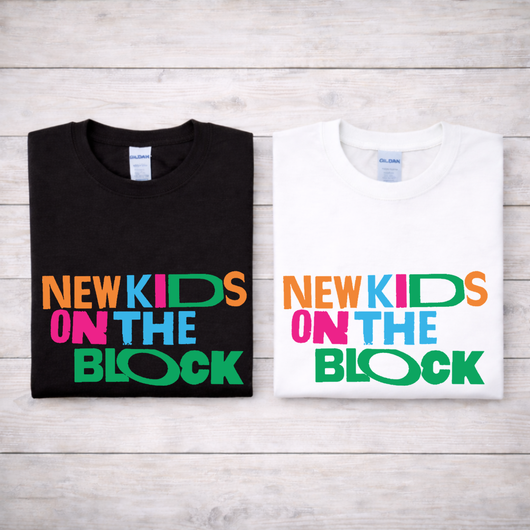 NKOTB Logo Tees/Crewnecks/Hoodies