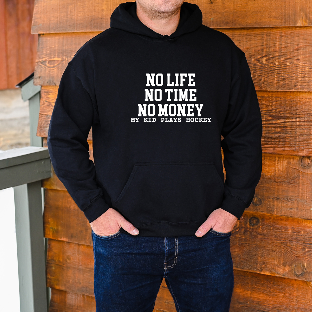 My Kid Plays Hockey Tees/Crewnecks/Hoodies