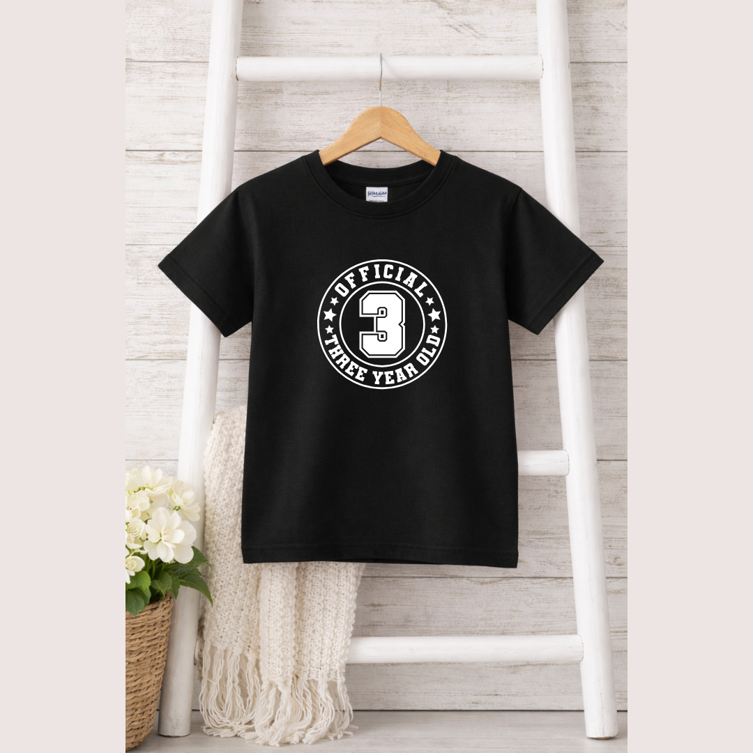 Official Birthday Kids Tees