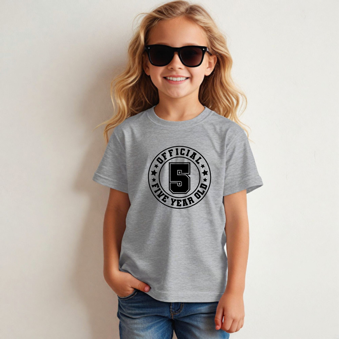 Official Birthday Kids Tees