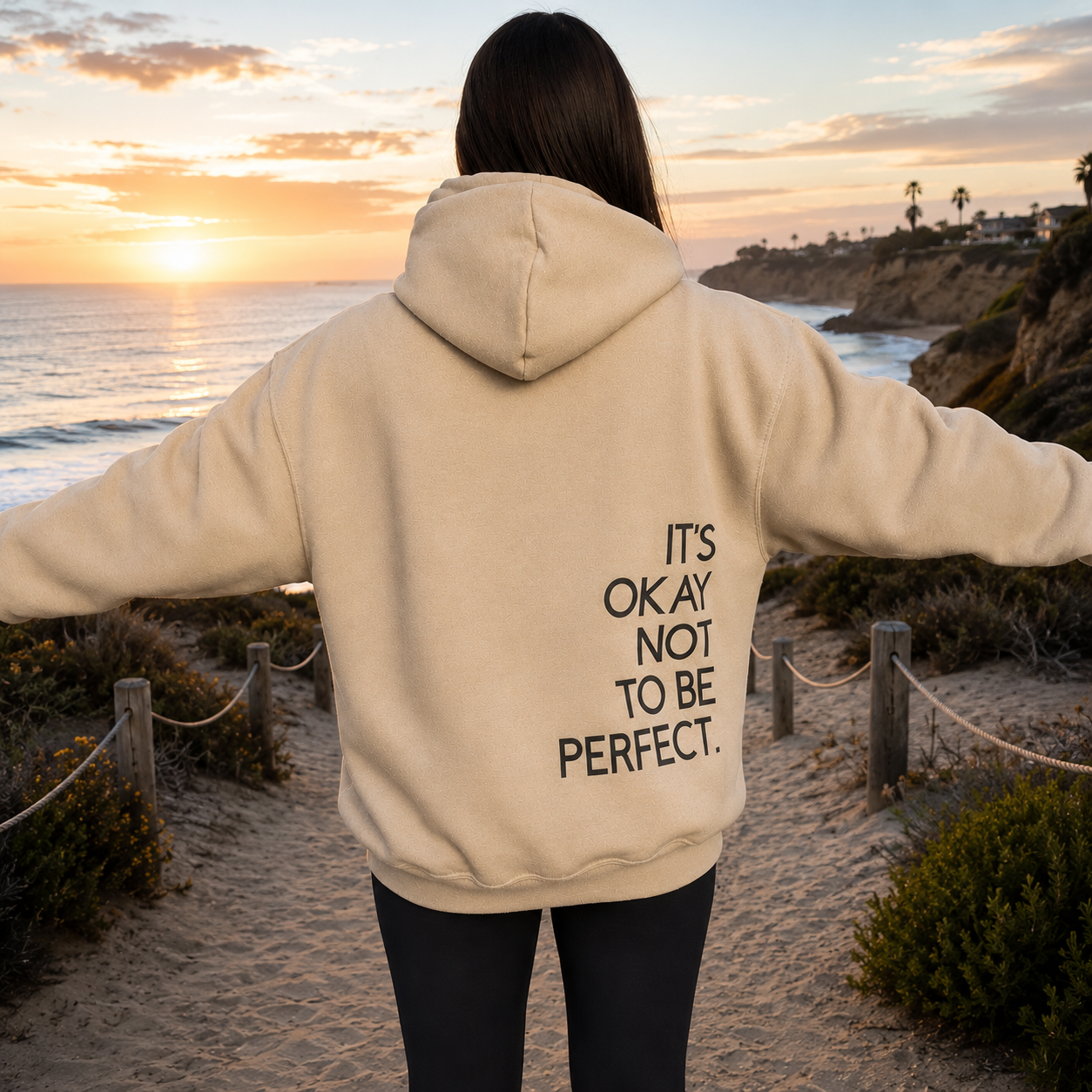 It's Okay Not To Be Perfect Hoodies