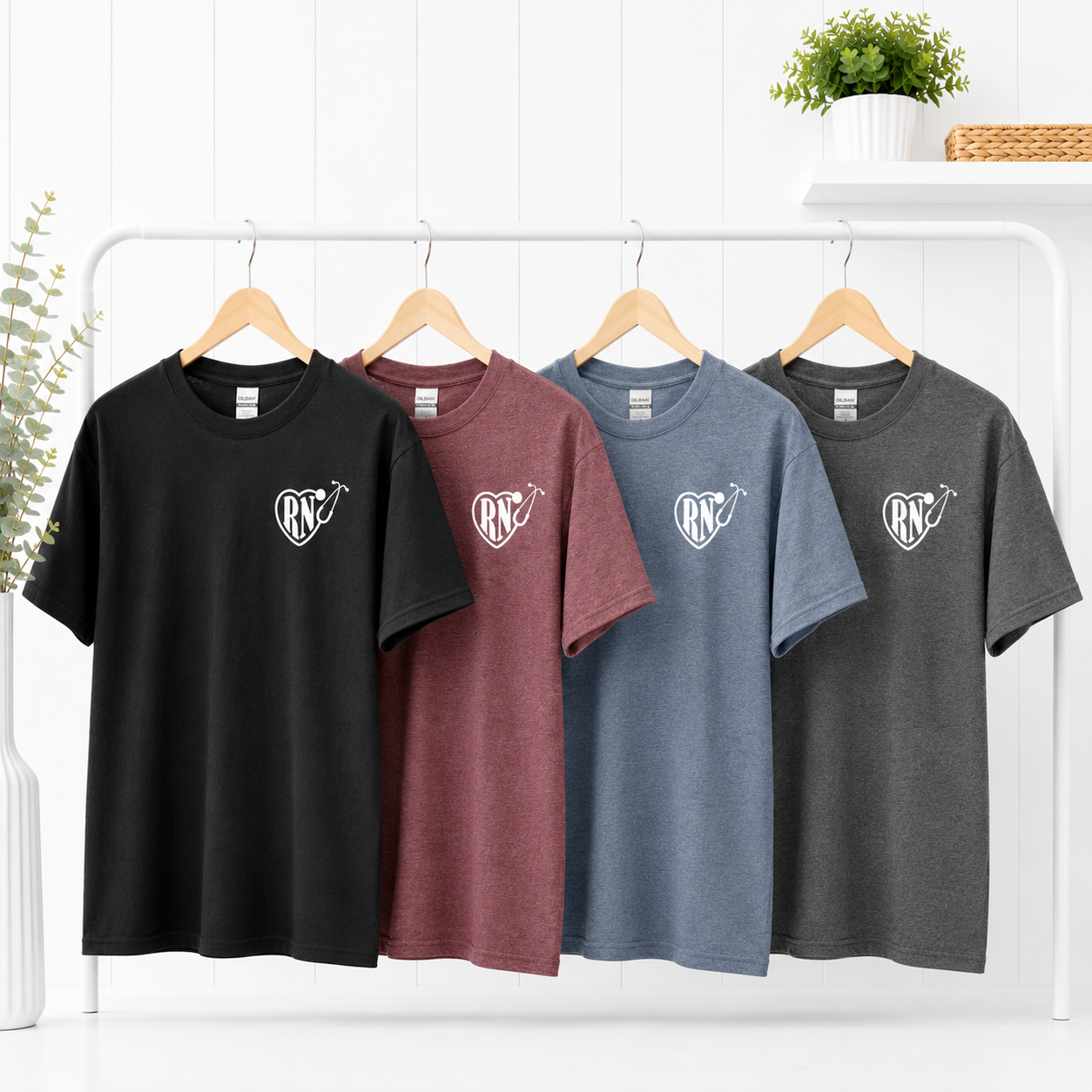 RN Heart Tees/Crewnecks/Hoodies