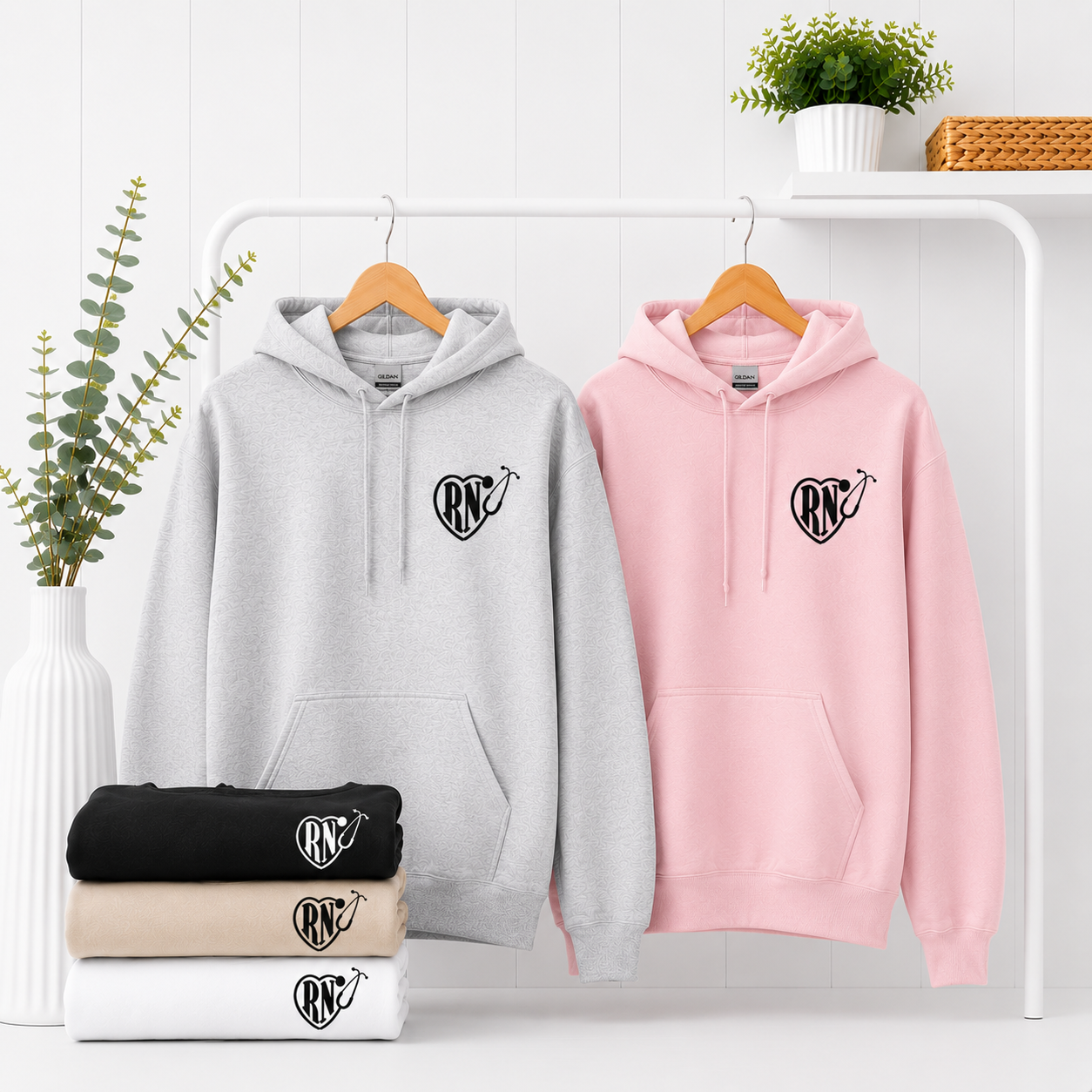 RN Heart Tees/Crewnecks/Hoodies