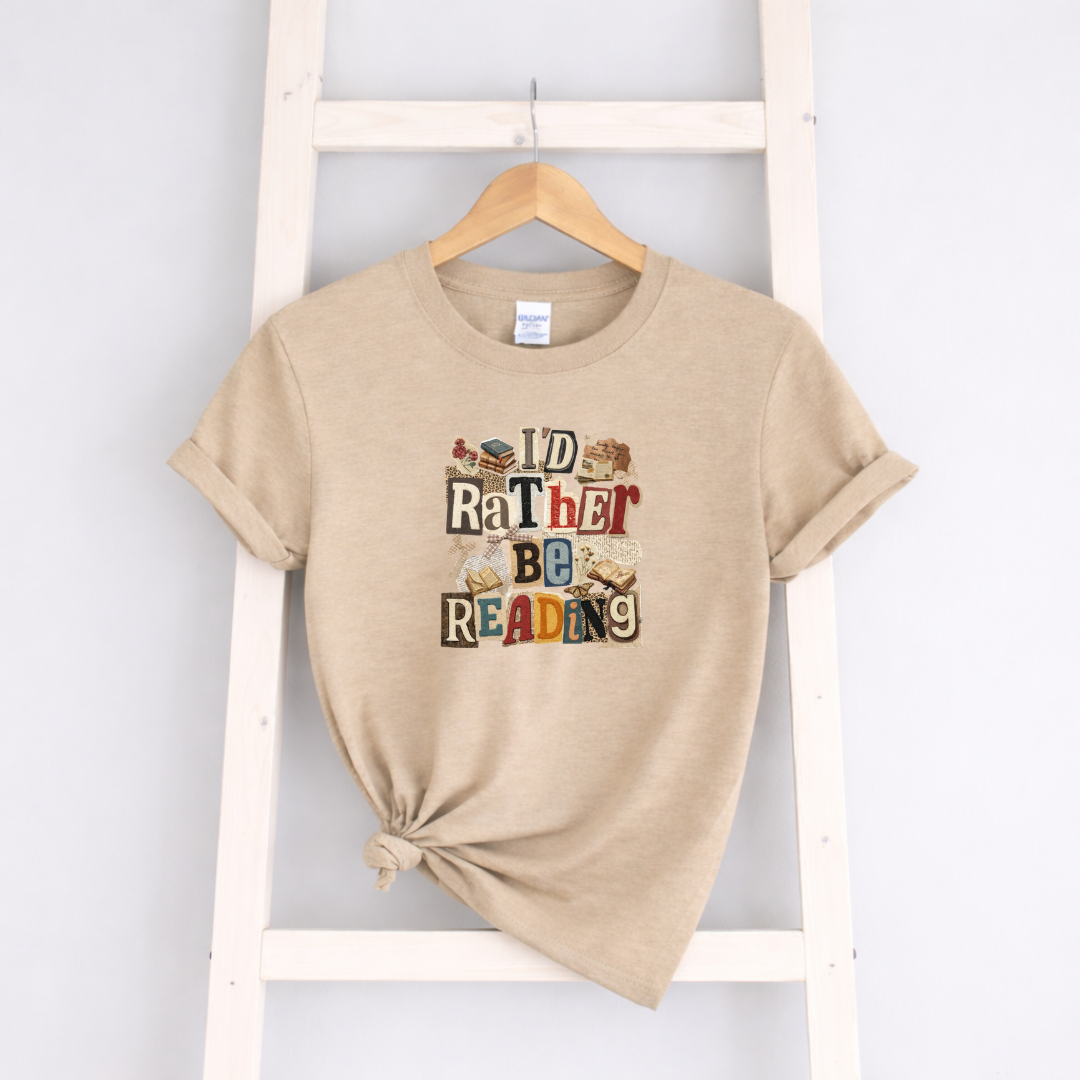 Rather Be Reading Tees/Crewnecks/Hoodies