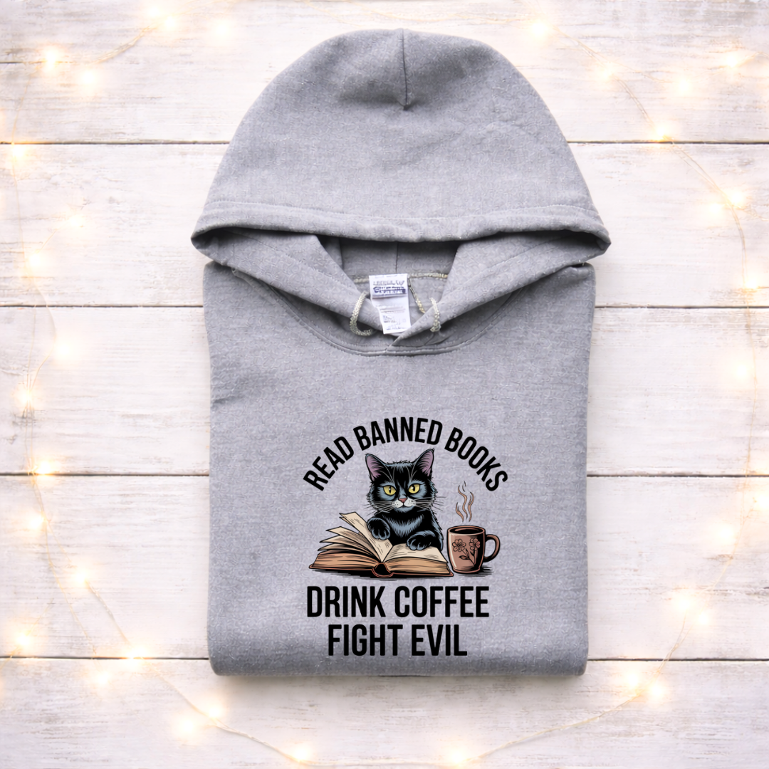 Read Banned Books Drink Coffee Fight Evil