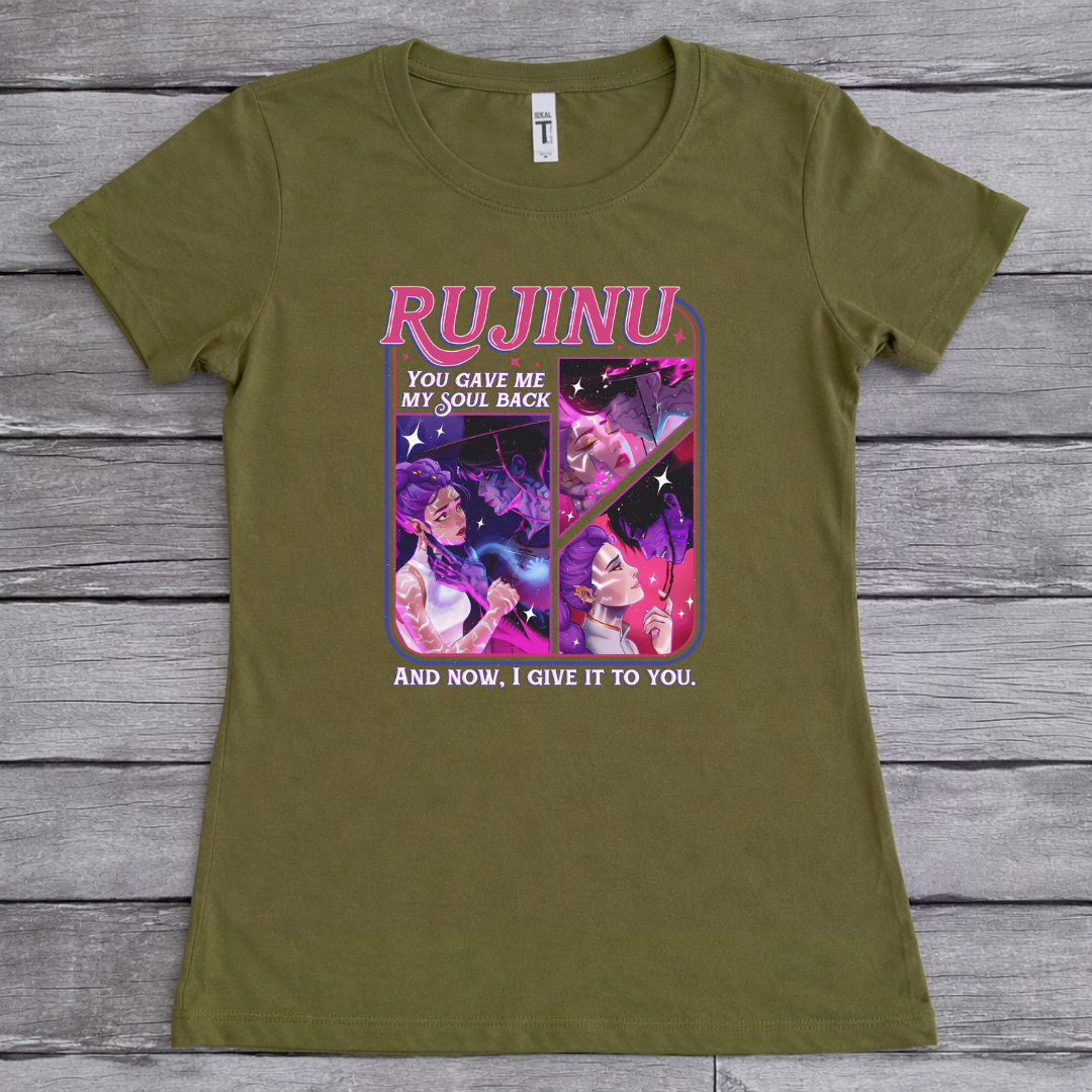 Demon Hunters Rujinu Ideal Fit Tees 2 Colors