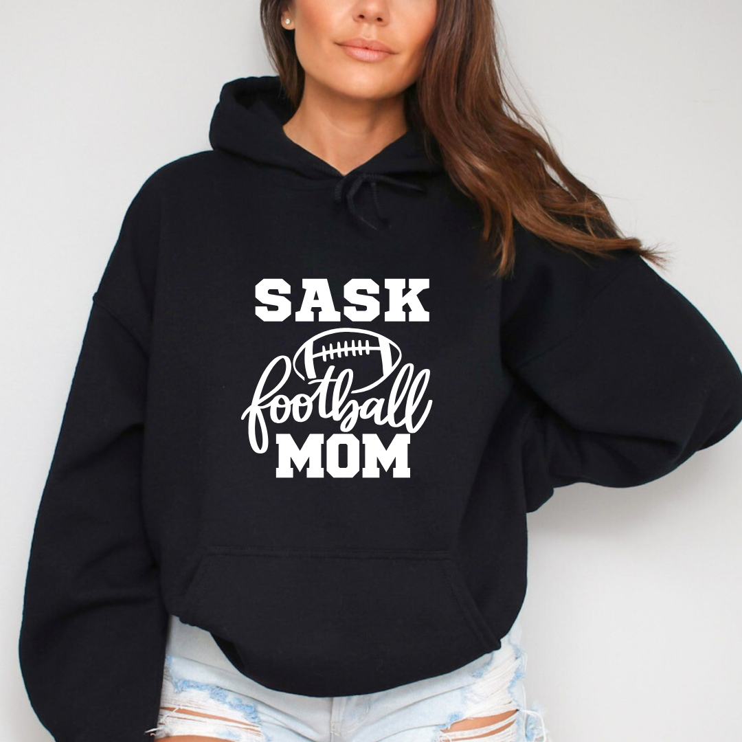 Sask Football Mom Hoodies