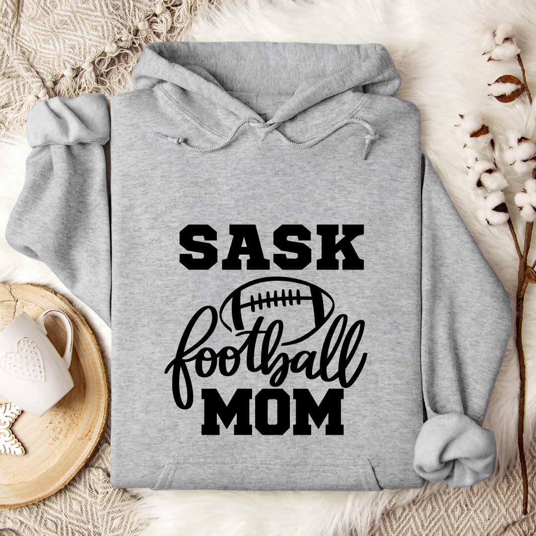 Sask Football Mom Hoodies