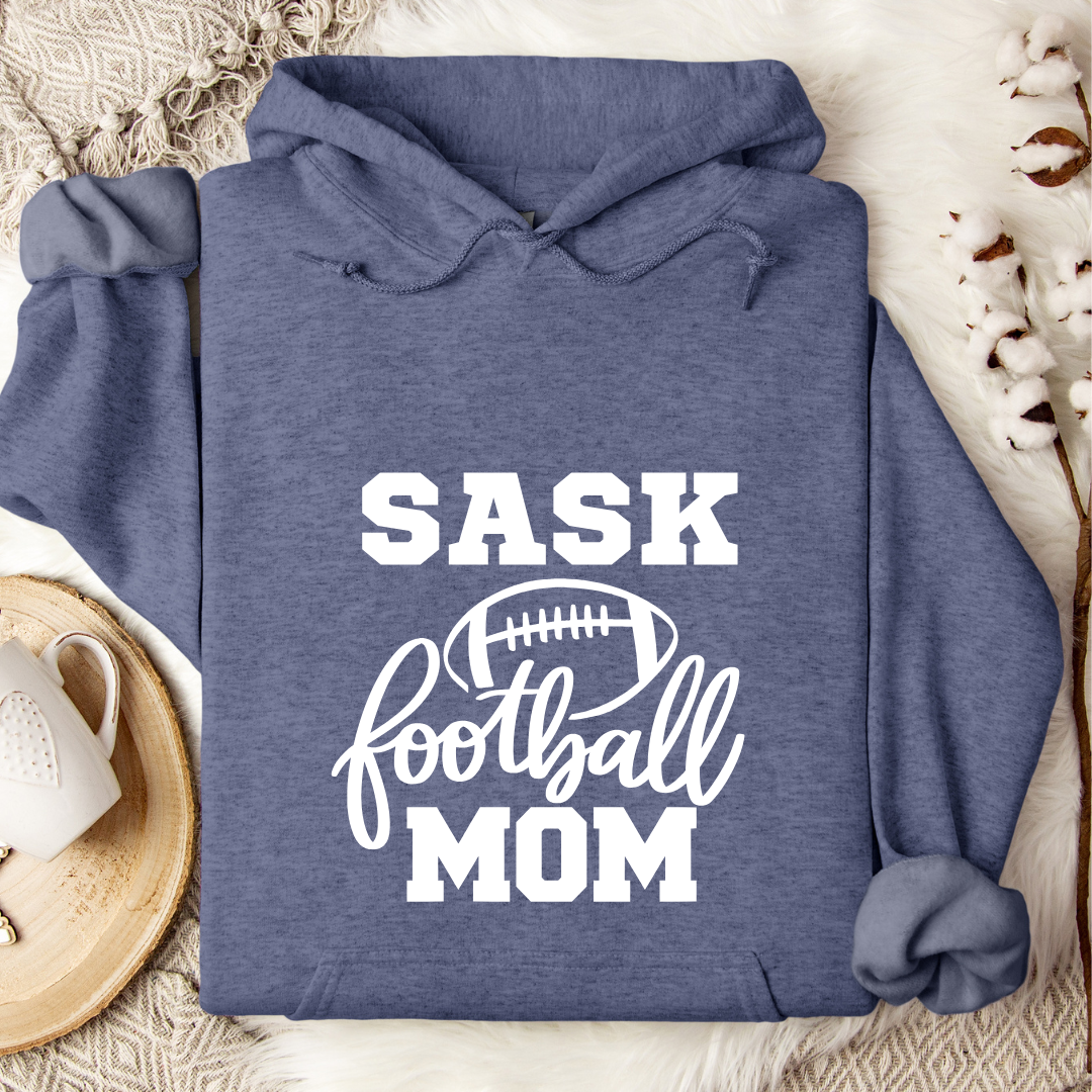 Sask Football Mom Hoodies