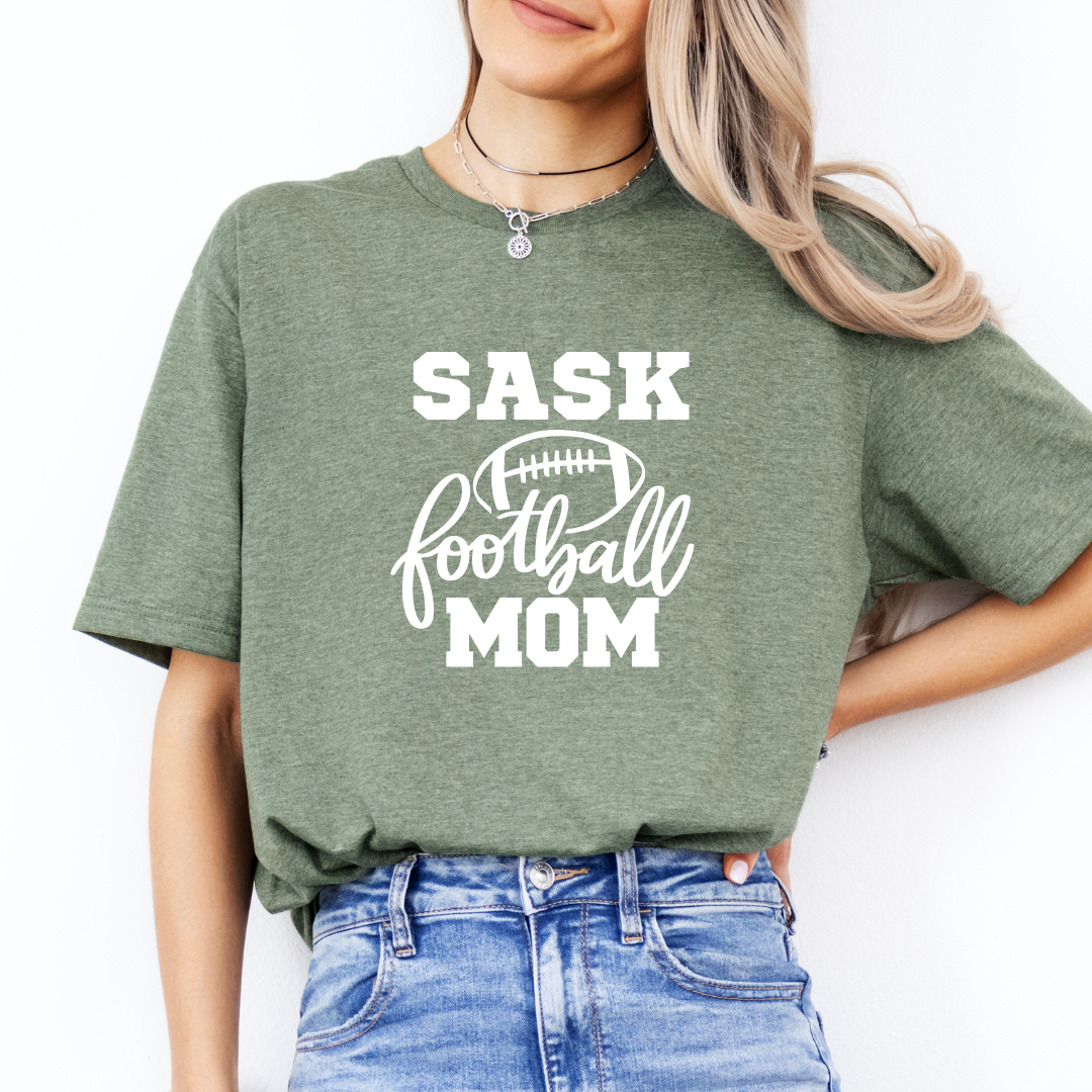 Sask Football Mom Tees