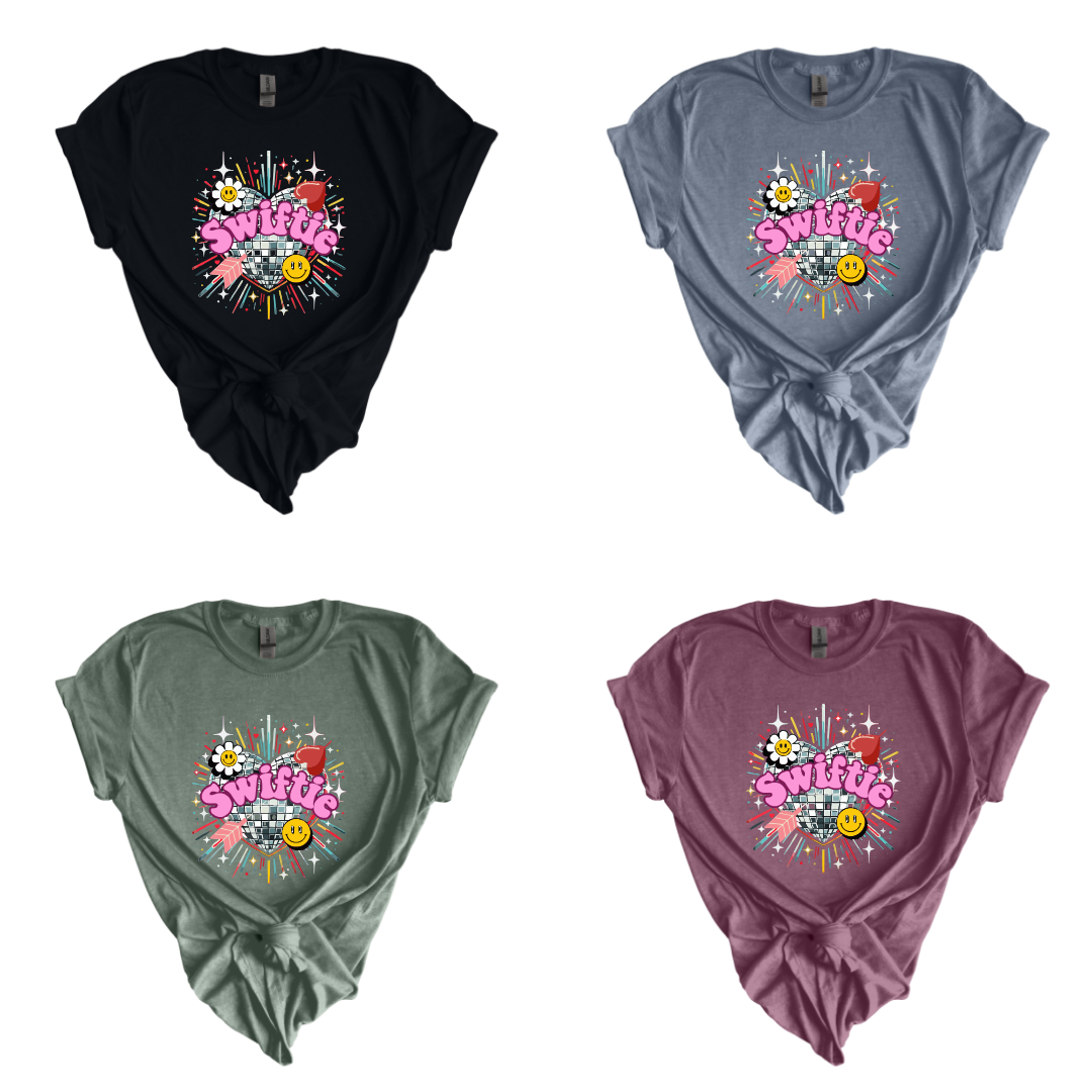 Swiftie Adult Disco Ball Tees