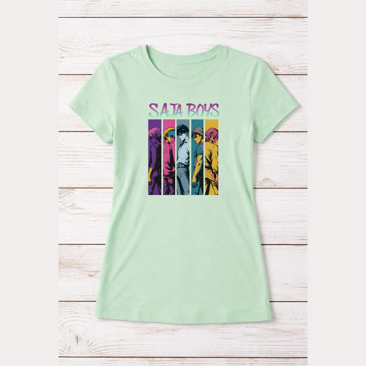Saja Boys Ideal Fit Tees Mint