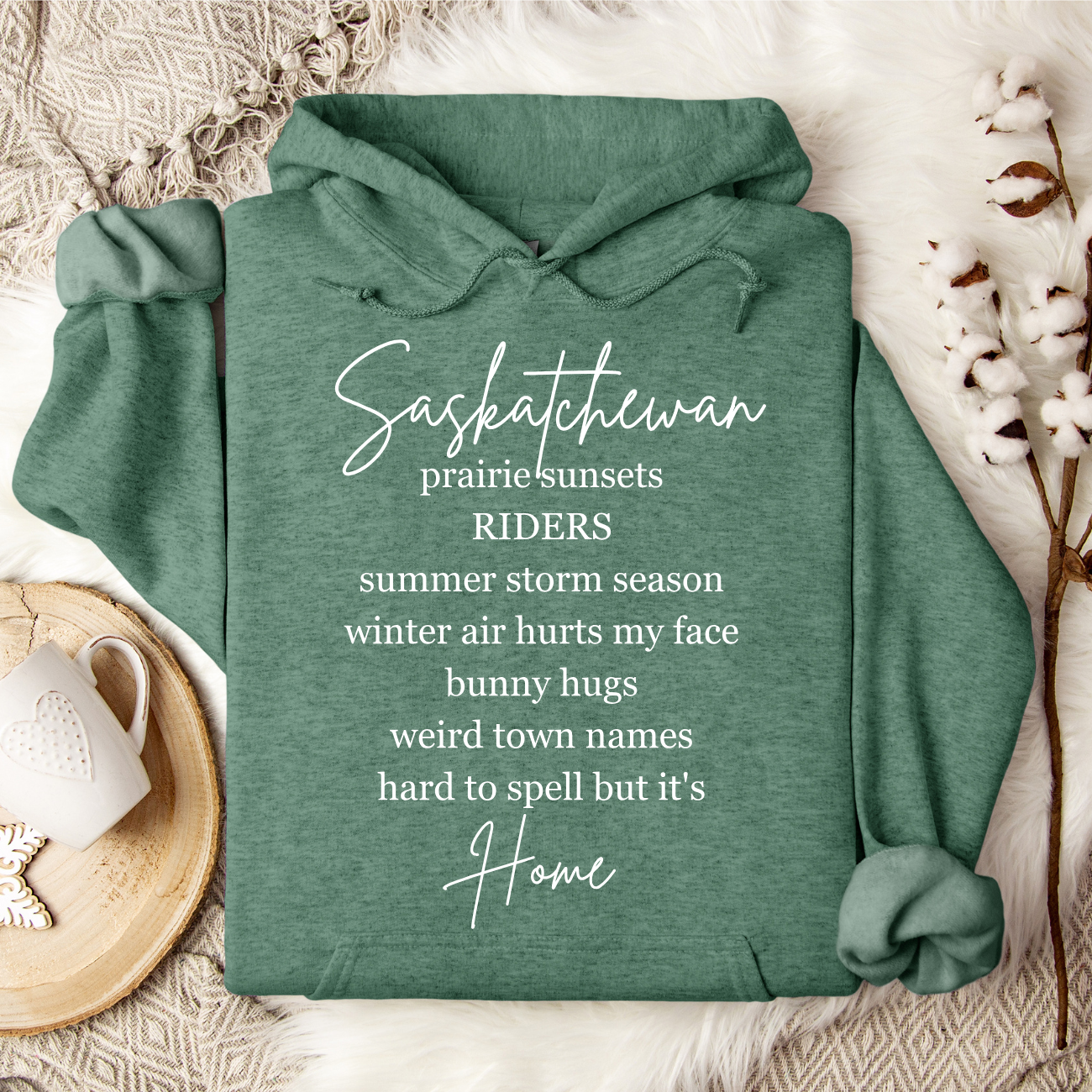 Saskatchewan Hoodies
