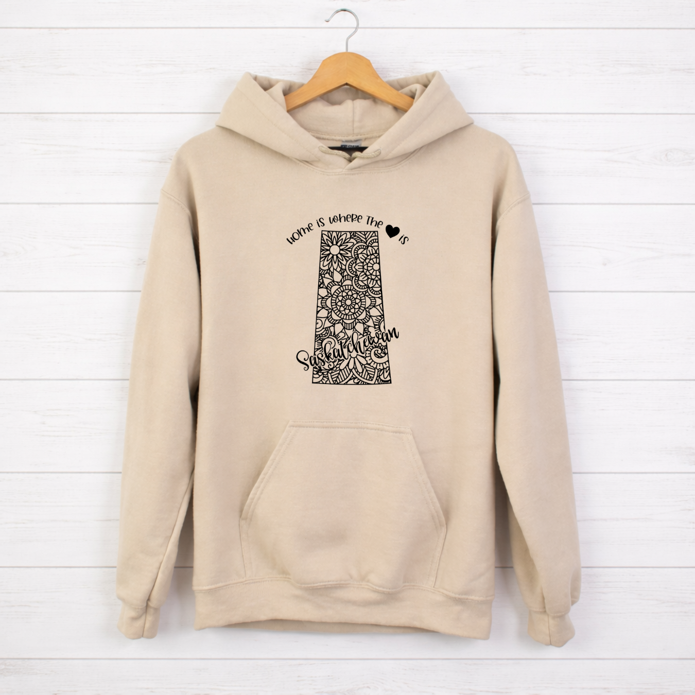 Home Is Where The Heart Is Saskatchewan Tees/Crewnecks/Hoodies