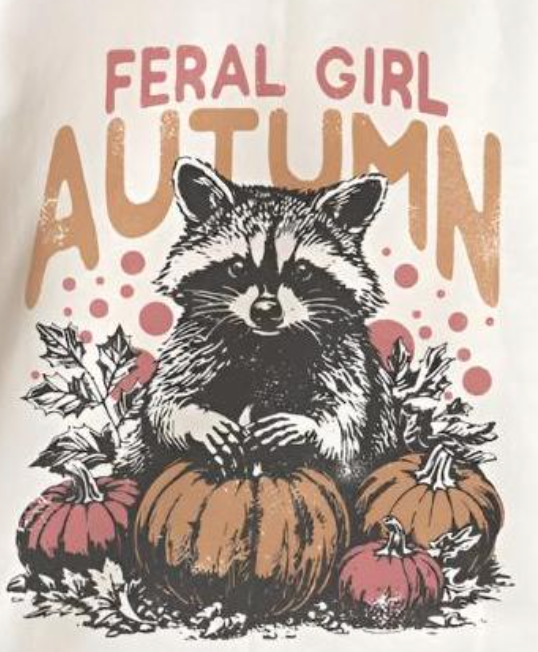 Feral Girl Autumn Crewnecks