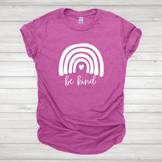 Be Kind Rainbow Tees