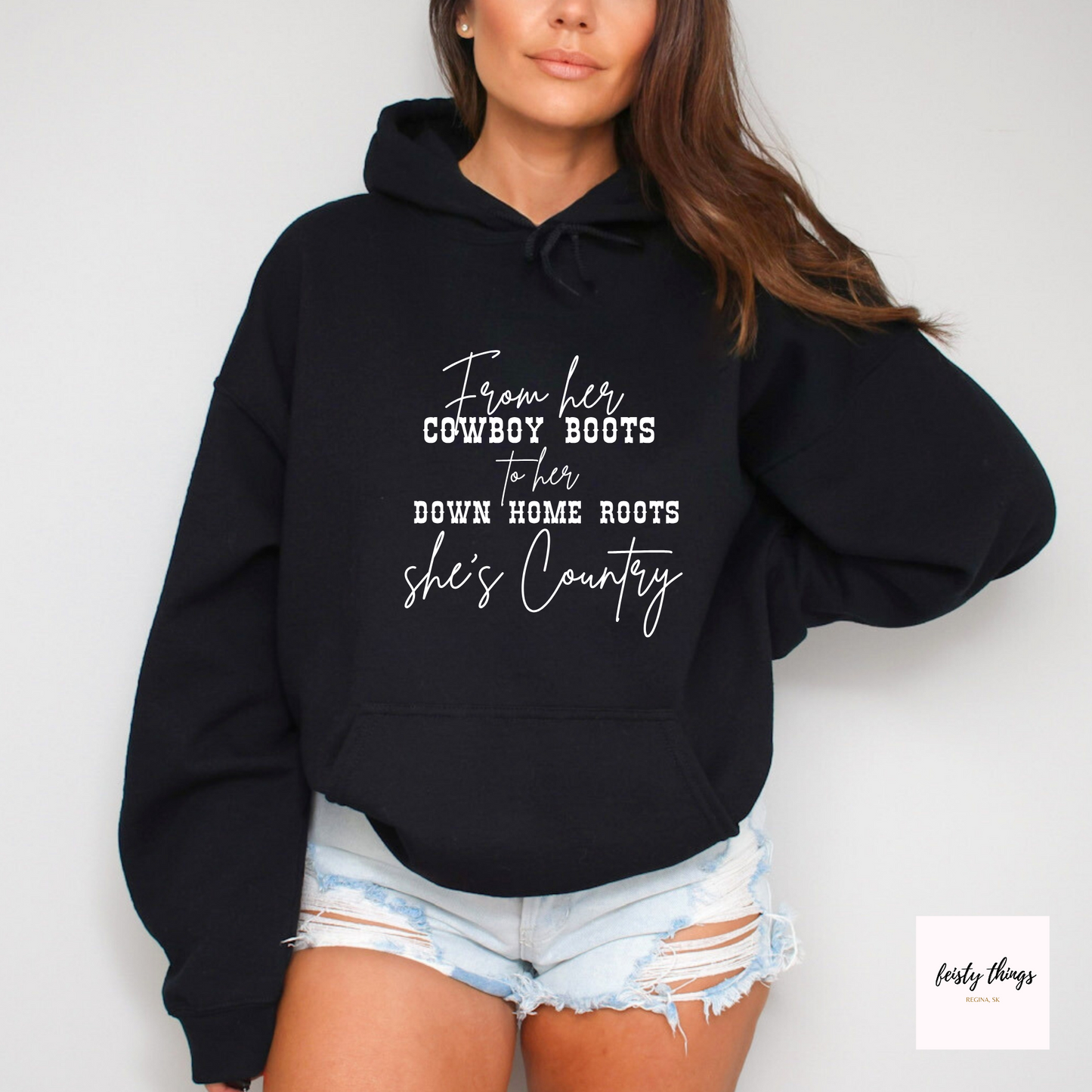 She's Country Hoodies