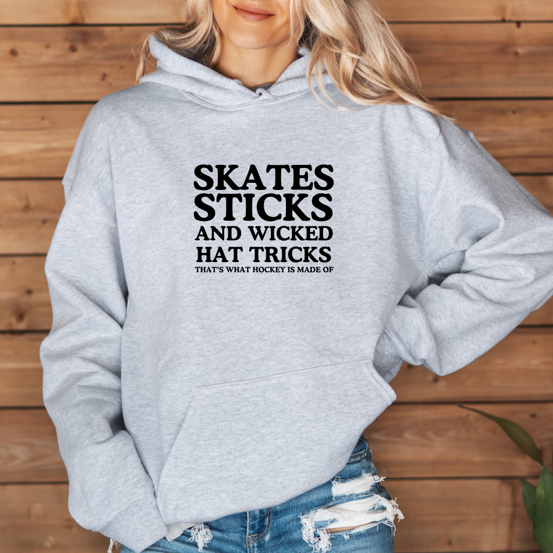 Skates Sticks Crewnecks/Hoodies