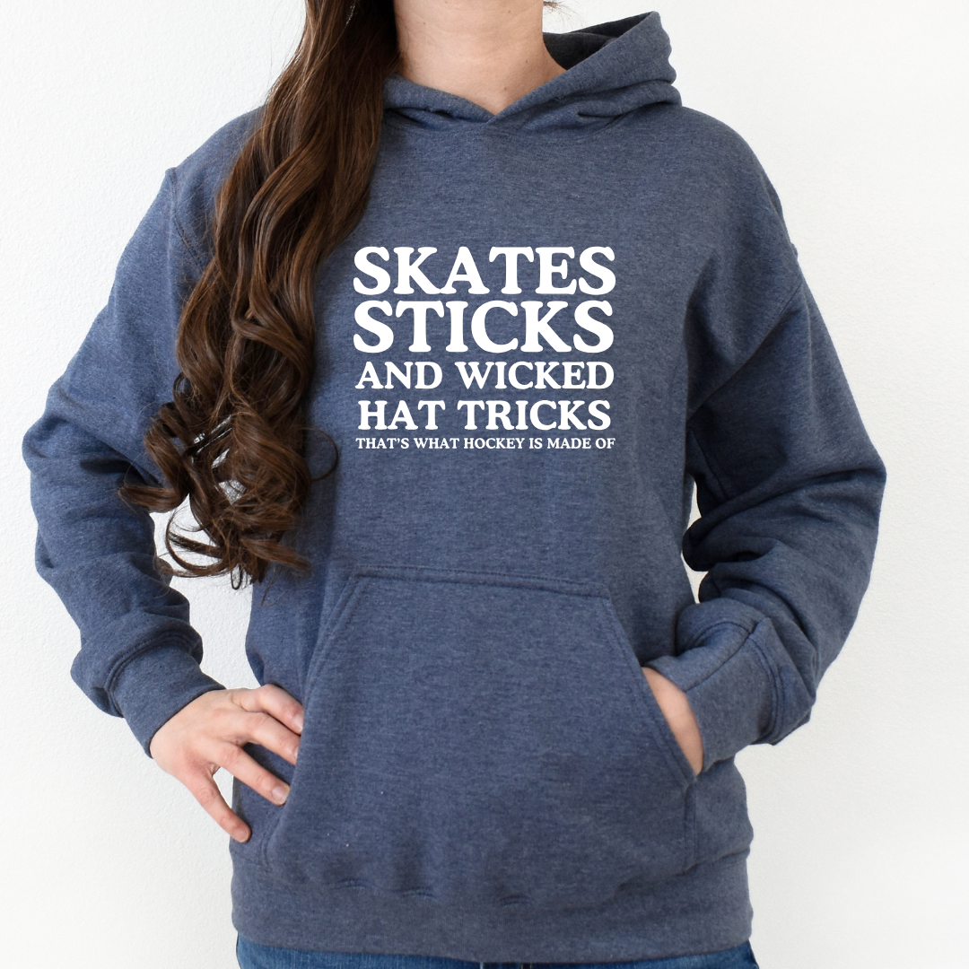 Skates Sticks Crewnecks/Hoodies