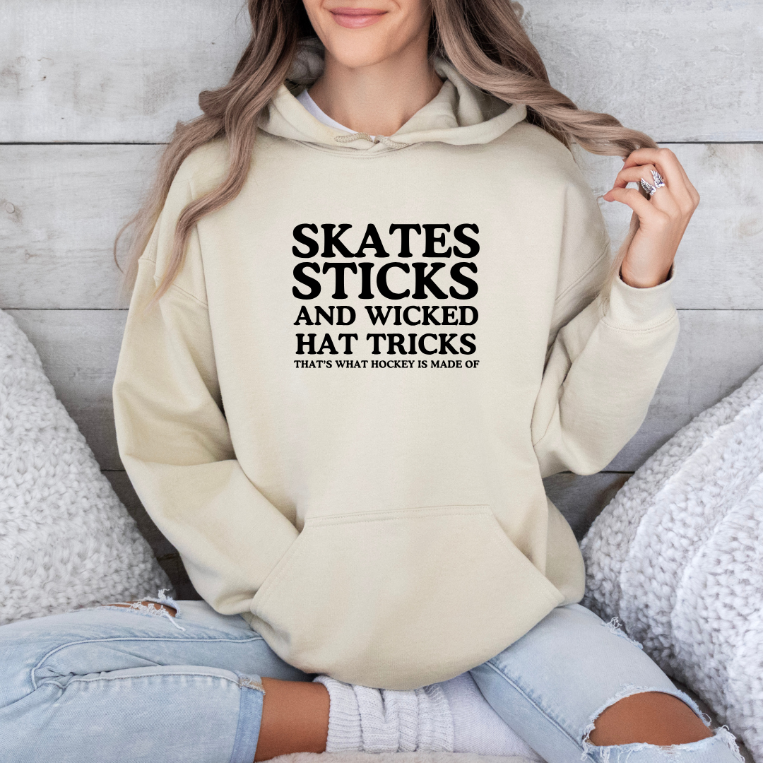 Skates Sticks Crewnecks/Hoodies