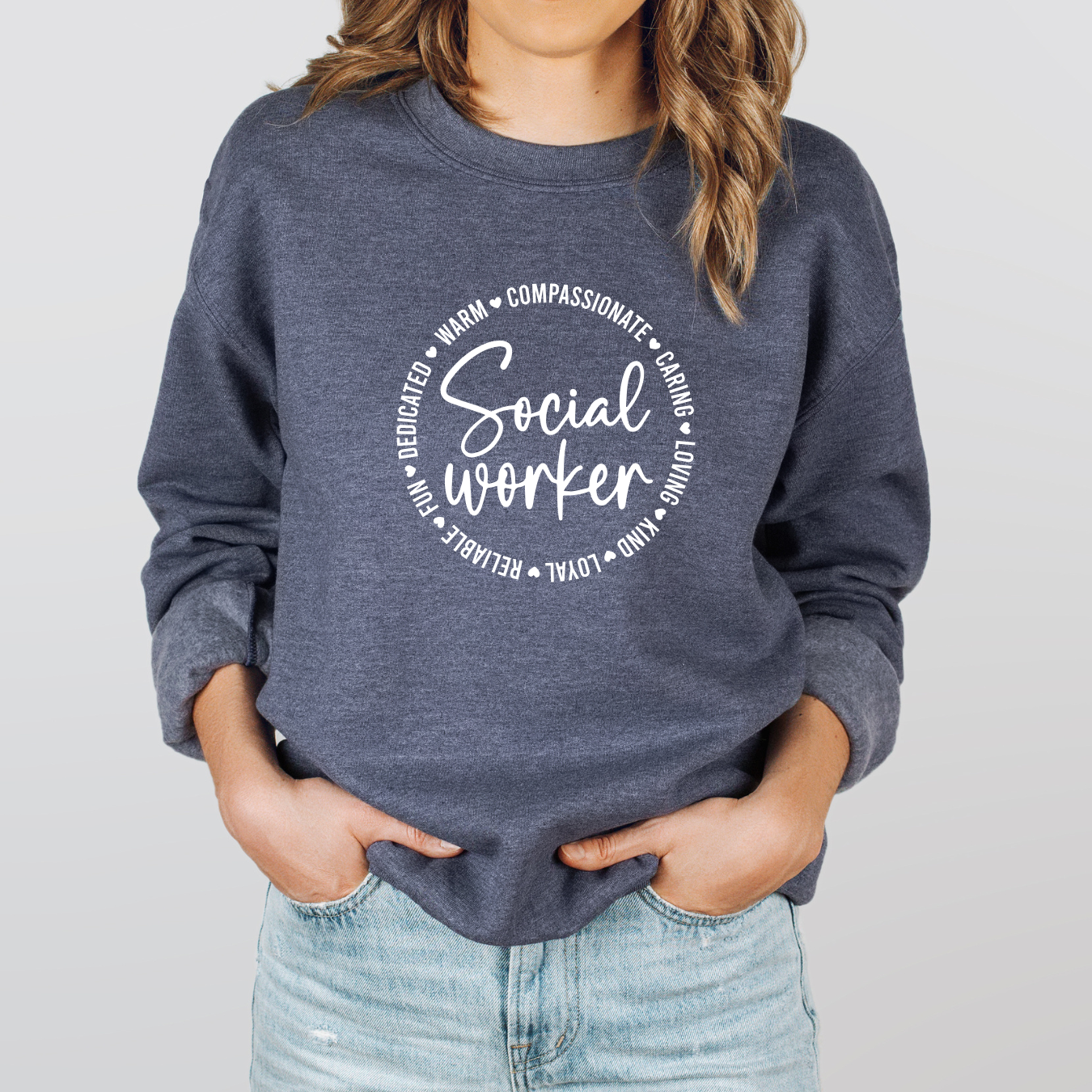 Social Worker Crewnecks