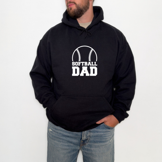Softball Dad Hoodies