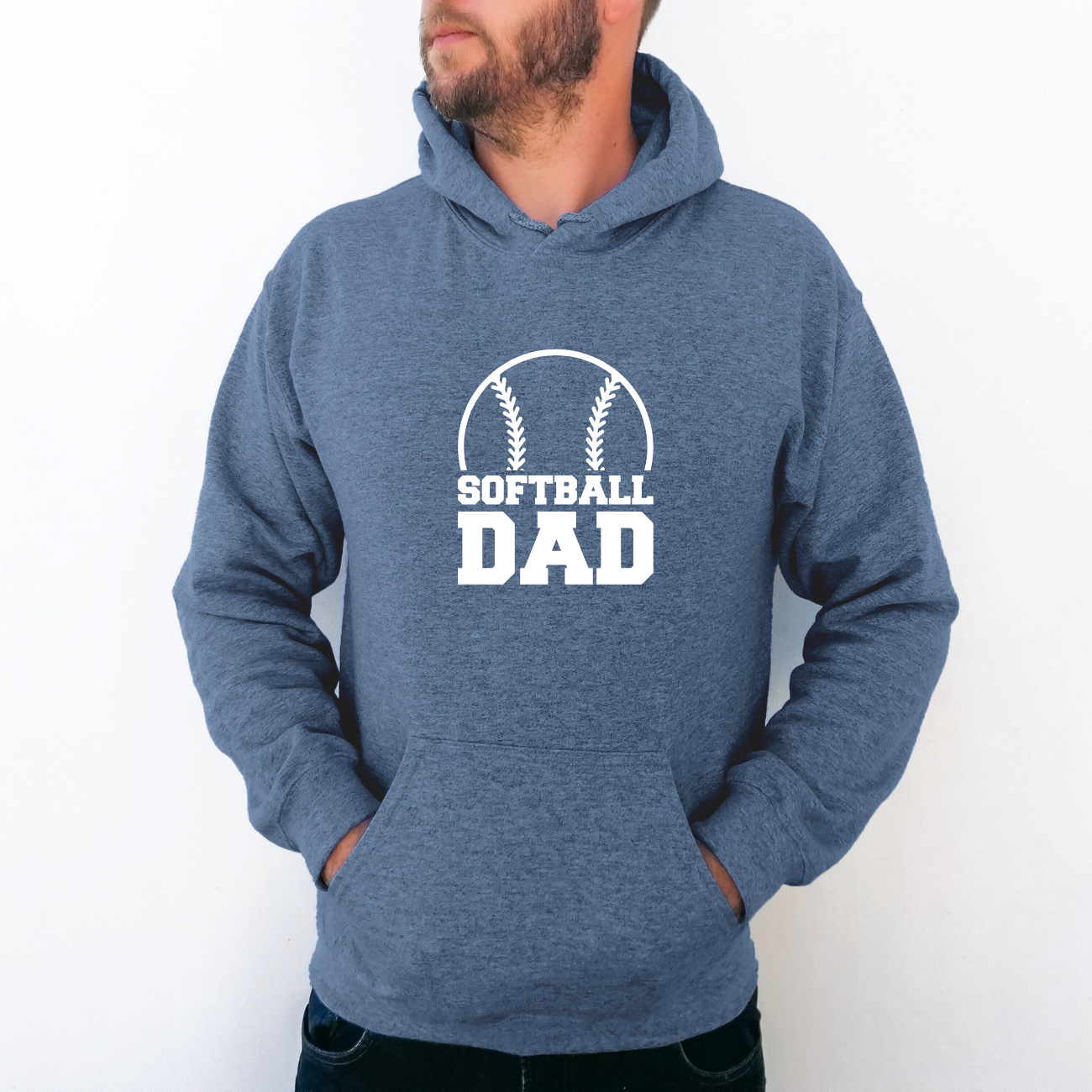 Softball Dad Hoodies