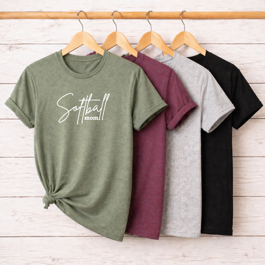 Softball Mom Tees/Crewnecks/Hoodies