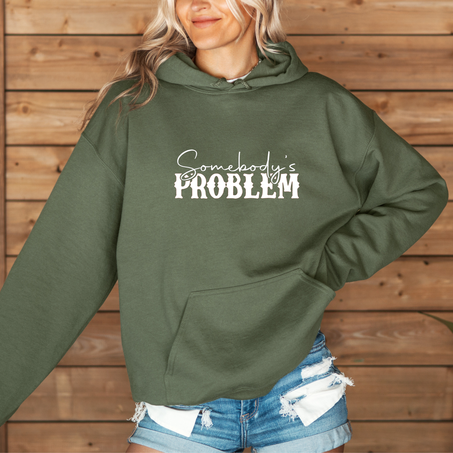 Somebody's Problem Hoodies