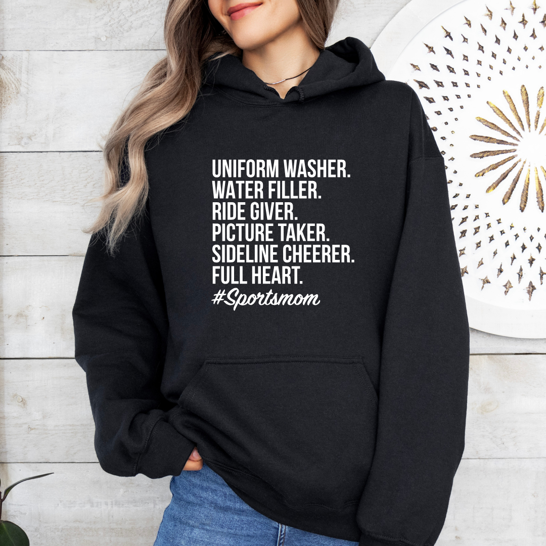Sports Mom Tees/Crewnecks/Hoodies