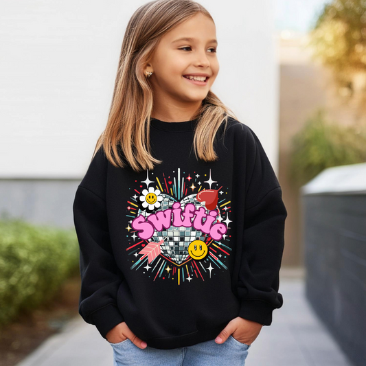 SWIFTIE Youth Disco Ball Crewnecks