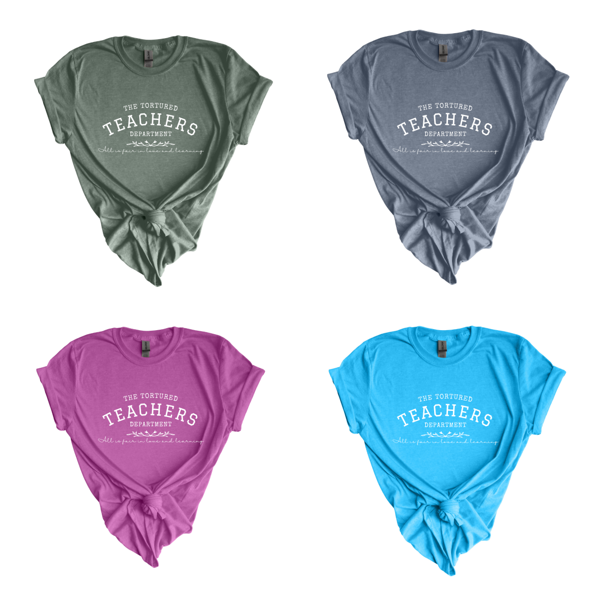 The Tortured Teachers Department Tees