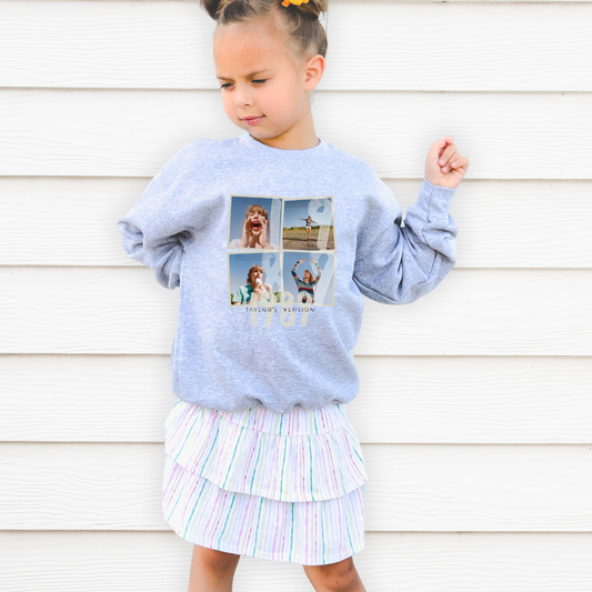 Taylor's Version Kids Crewnecks