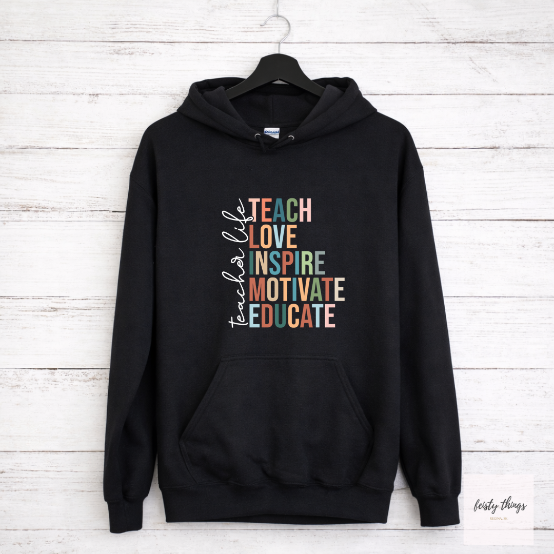 Teacher Life Tees/Crewnecks/Hoodies