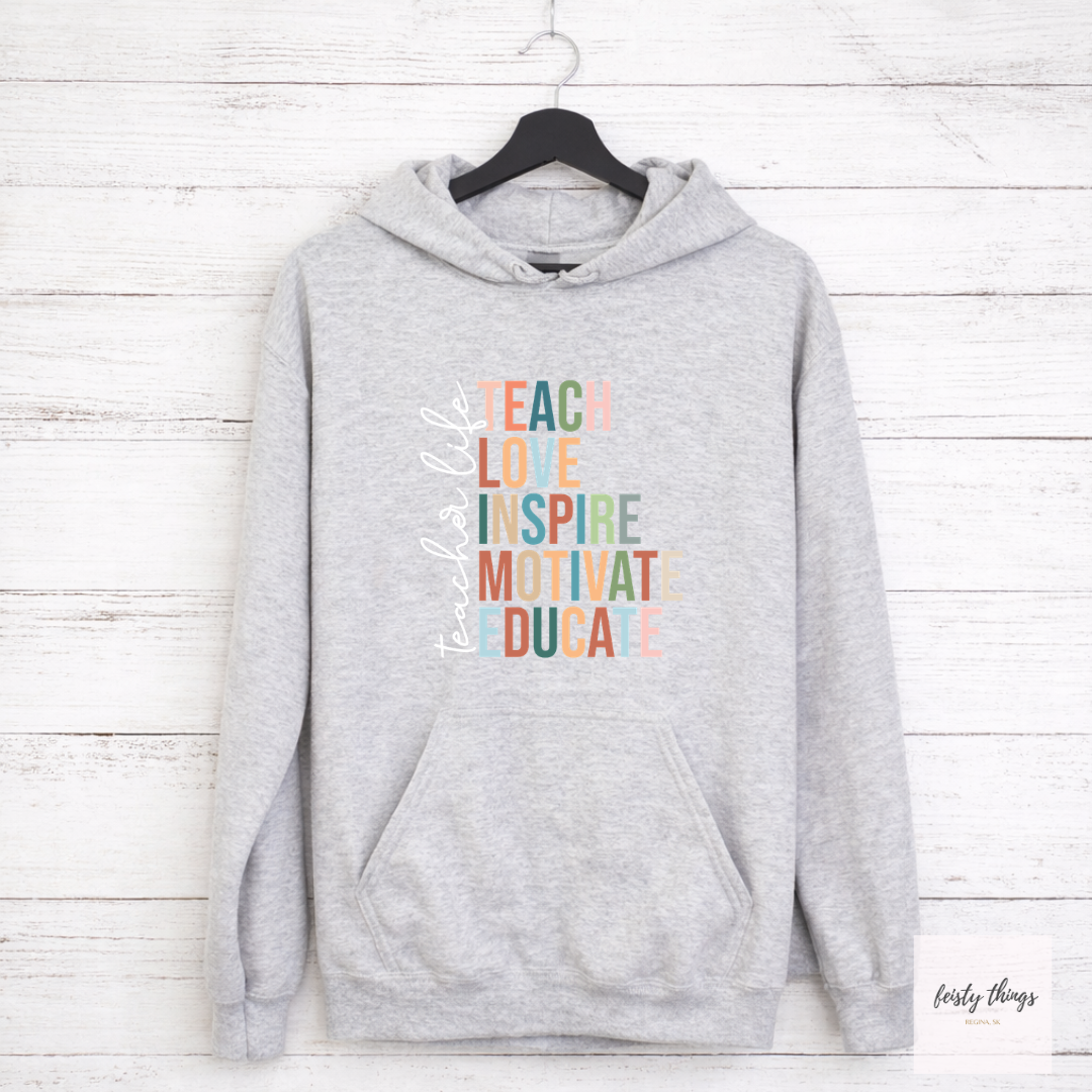 Teacher Life Tees/Crewnecks/Hoodies