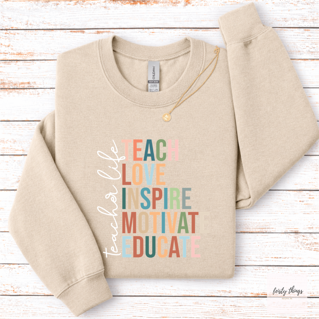 Teacher Life Tees/Crewnecks/Hoodies