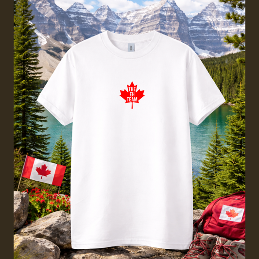 THE EH TEAM Canada Olympic Pride Tees Kids + Adult Sizes