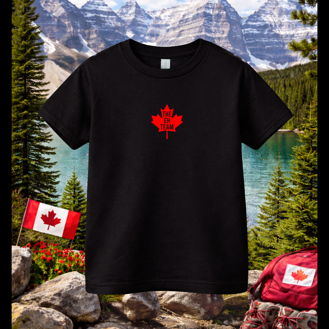 THE EH TEAM Canada Olympic Pride Tees Kids + Adult Sizes