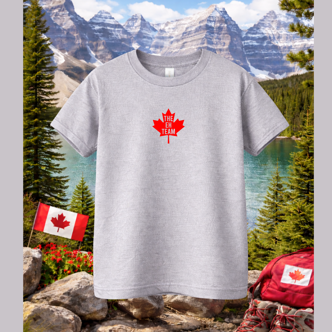 THE EH TEAM Canada Olympic Pride Tees Kids + Adult Sizes