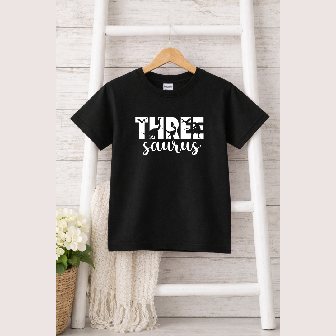 Birthday Saurus Kids Tees