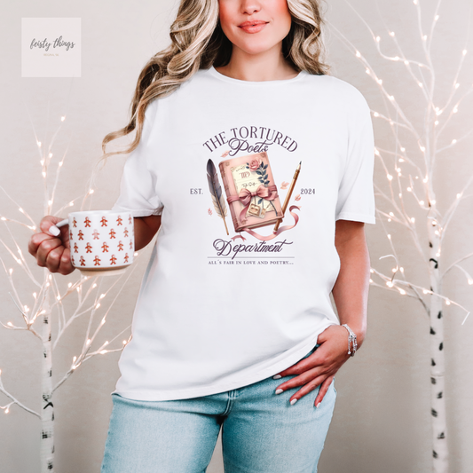 Tortured Poets Department Adult Tees